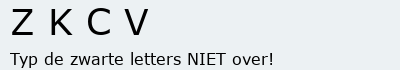 Bevestigingscode