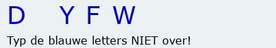 Bevestigingscode