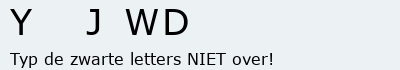 Bevestigingscode