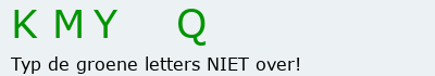 Bevestigingscode