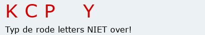 Bevestigingscode