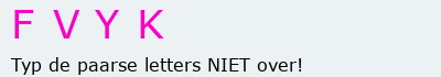 Bevestigingscode