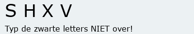 Bevestigingscode