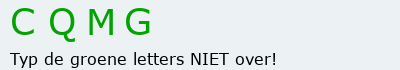 Bevestigingscode