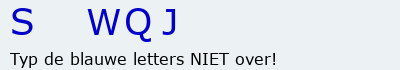 Bevestigingscode
