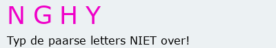 Bevestigingscode