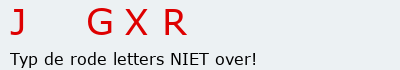 Bevestigingscode