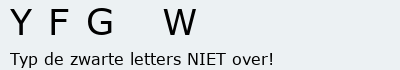 Bevestigingscode