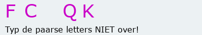 Bevestigingscode