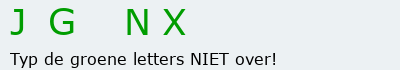 Bevestigingscode