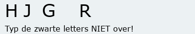 Bevestigingscode