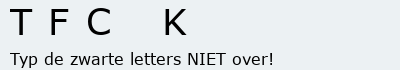 Bevestigingscode