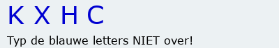 Bevestigingscode