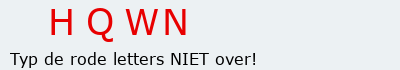 Bevestigingscode