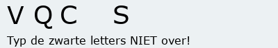 Bevestigingscode