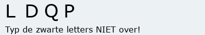 Bevestigingscode