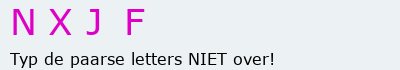Bevestigingscode