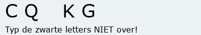 Bevestigingscode