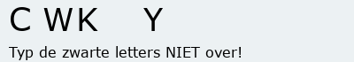 Bevestigingscode