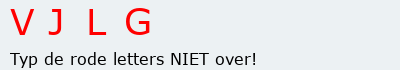 Bevestigingscode