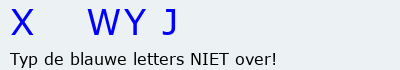 Bevestigingscode