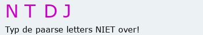 Bevestigingscode