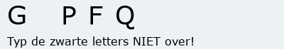 Bevestigingscode