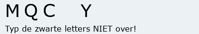 Bevestigingscode