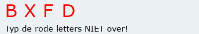 Bevestigingscode