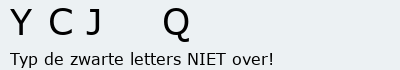 Bevestigingscode