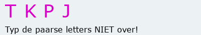 Bevestigingscode