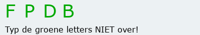 Bevestigingscode