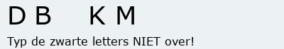 Bevestigingscode