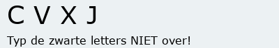 Bevestigingscode