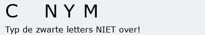 Bevestigingscode