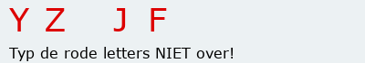 Bevestigingscode