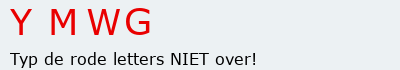 Bevestigingscode