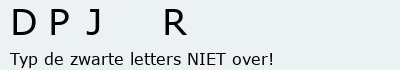 Bevestigingscode