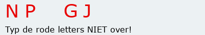 Bevestigingscode