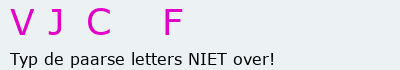 Bevestigingscode