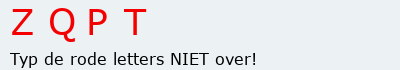 Bevestigingscode