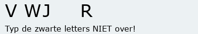 Bevestigingscode
