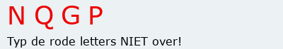 Bevestigingscode