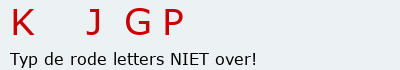 Bevestigingscode