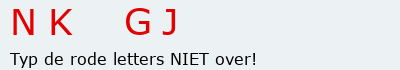 Bevestigingscode