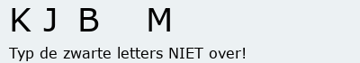 Bevestigingscode