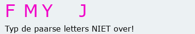 Bevestigingscode