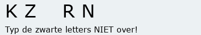 Bevestigingscode