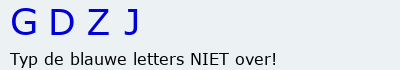 Bevestigingscode