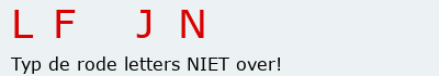Bevestigingscode